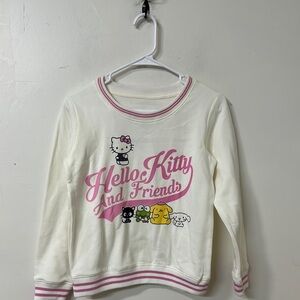 Hello Kitty & Friends Cream and Pink Kids Sweatshirt